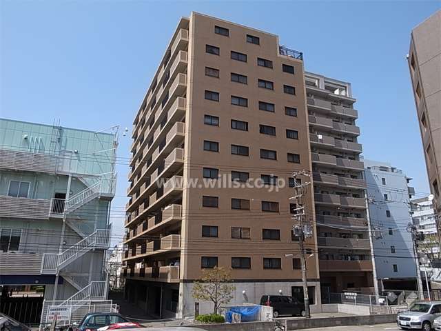 メロディーハイム尼崎の外観（南東側から）