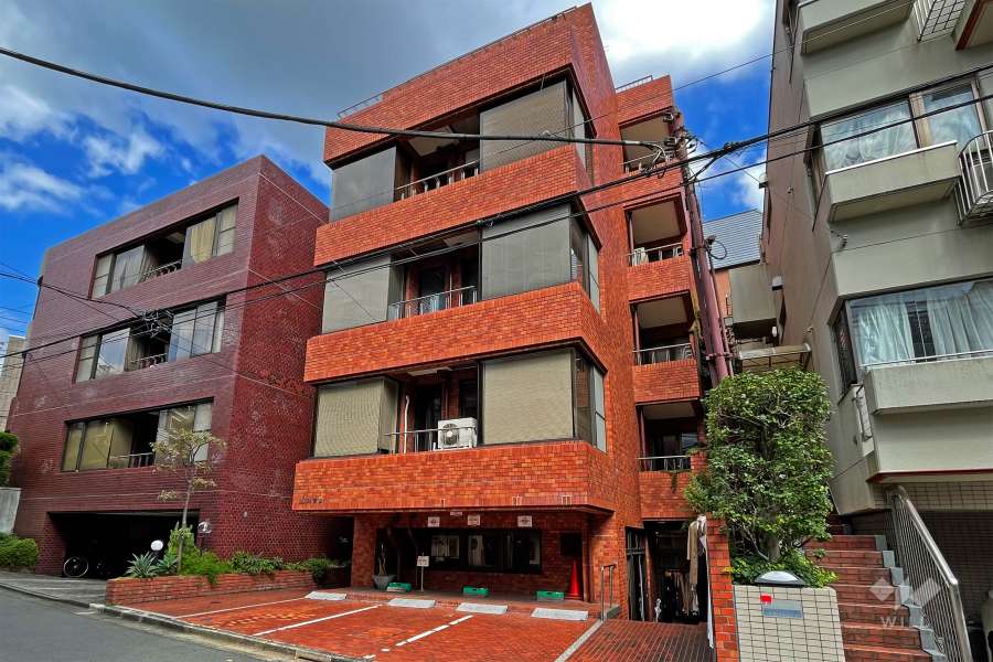 リブ青山の外観（南西側から）