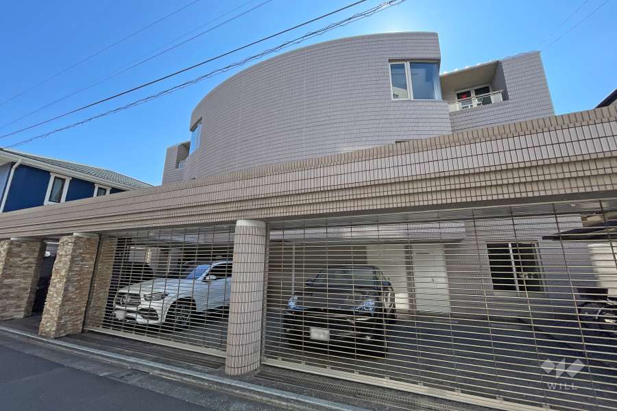 エレガンシア代々木大山の外観（北西側から）