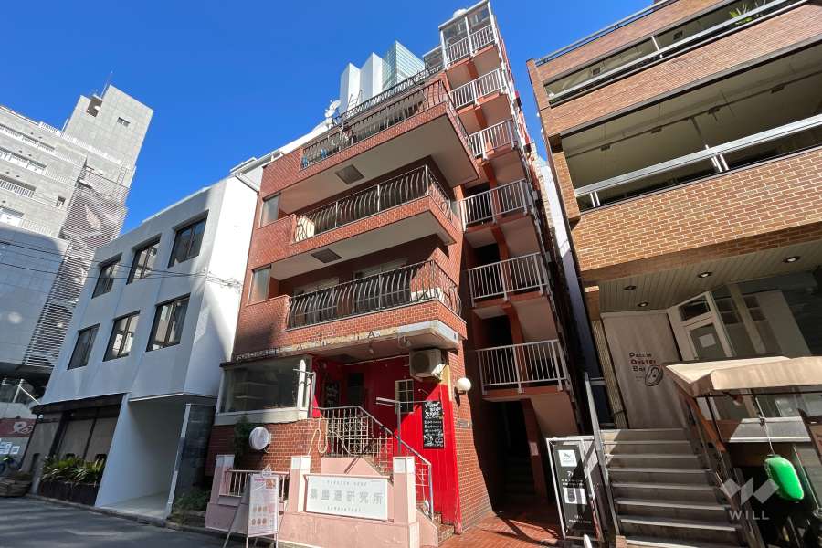 道玄坂１ハイツの外観（南側から）