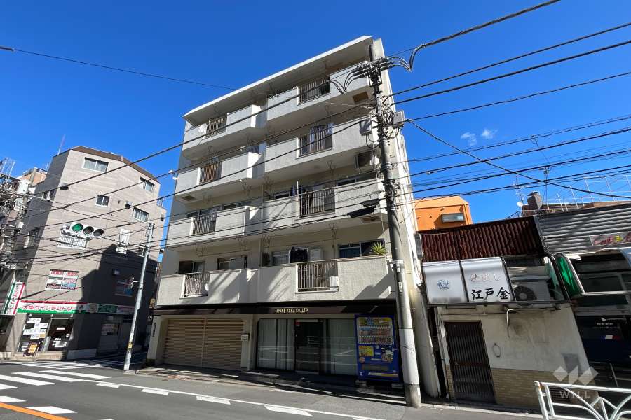 コーポ初台の外観（南側から）