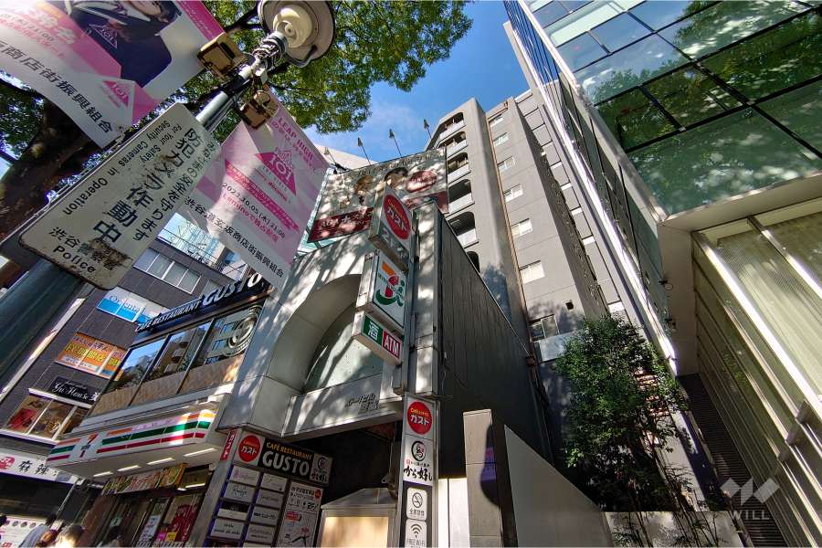 ストークビル道玄坂の外観（北東側から）