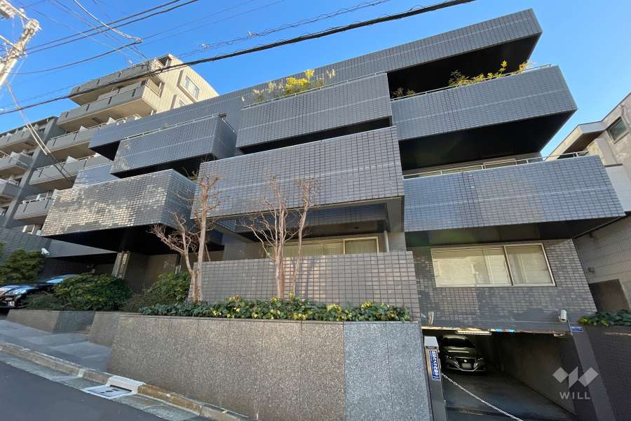 常磐松115の外観（南側から）