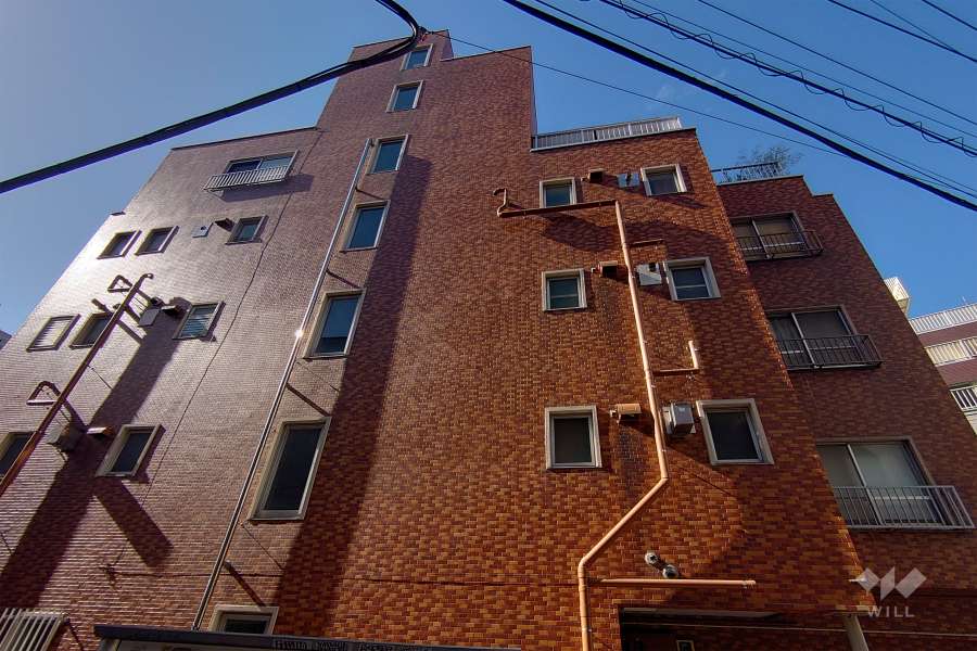 森林ハイツの外観（北東側から）