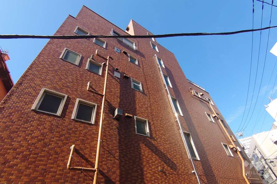 森林ハイツの外観（北東側から）