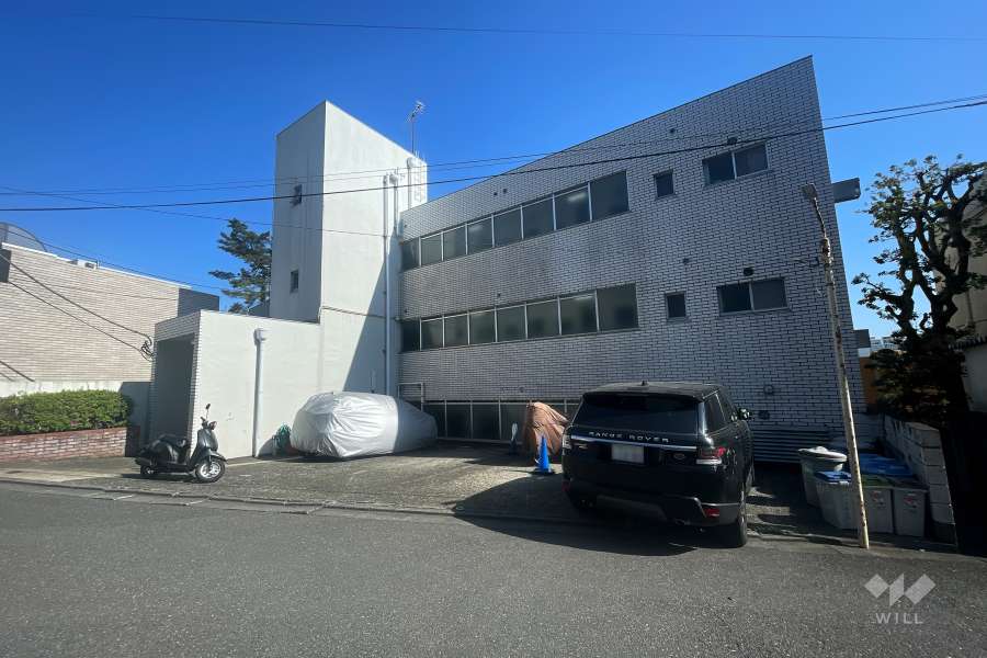 共和マンションの外観（北西側から）