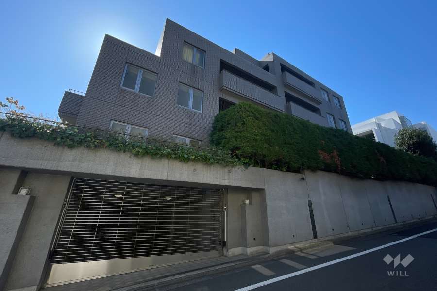 元代々木パークメゾンの外観（敷地の北西側から）