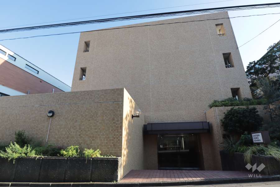 イースタンホームズ上原B棟の外観(北側から)
