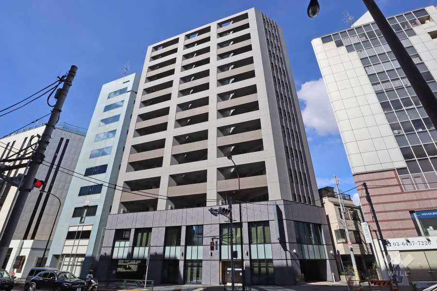 ヴァントヌーベル代々木の外観（北東側から）-(2)
