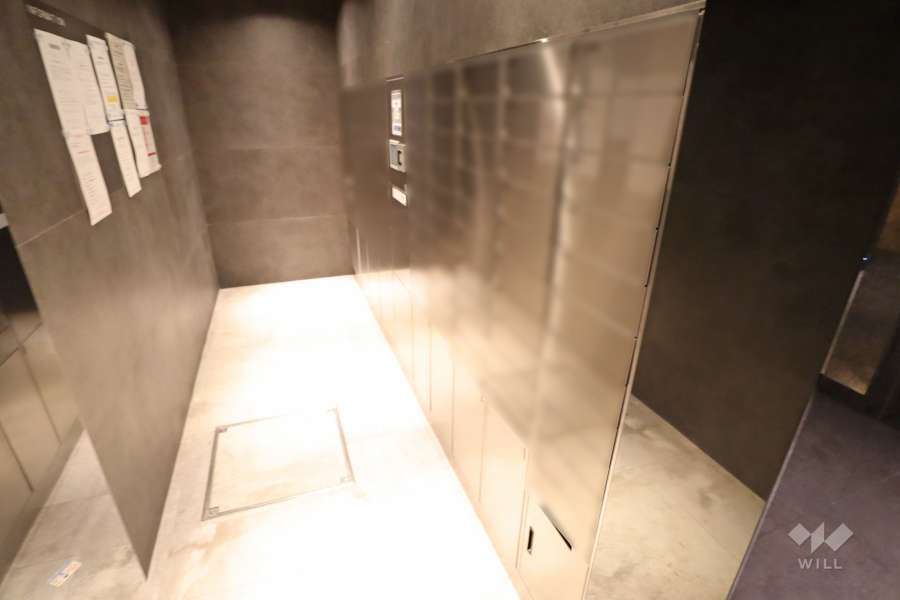 共用ポストと宅配ボックス