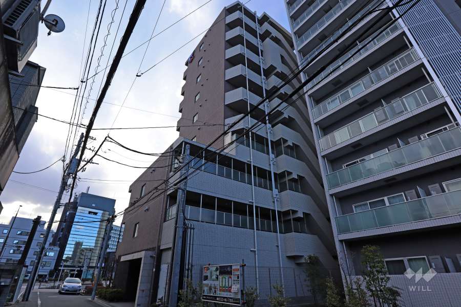 スカイコート渋谷神山町の外観(南東側から)