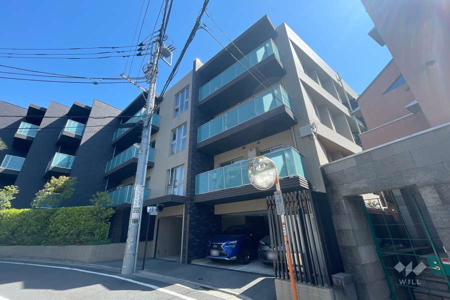 オープンレジデンシア代々木ザハウスの外観（南西側から）