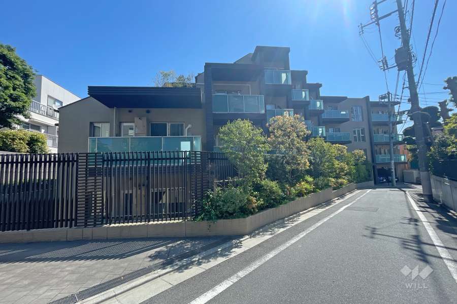 オープンレジデンシア代々木ザハウスの外観（北西側から）