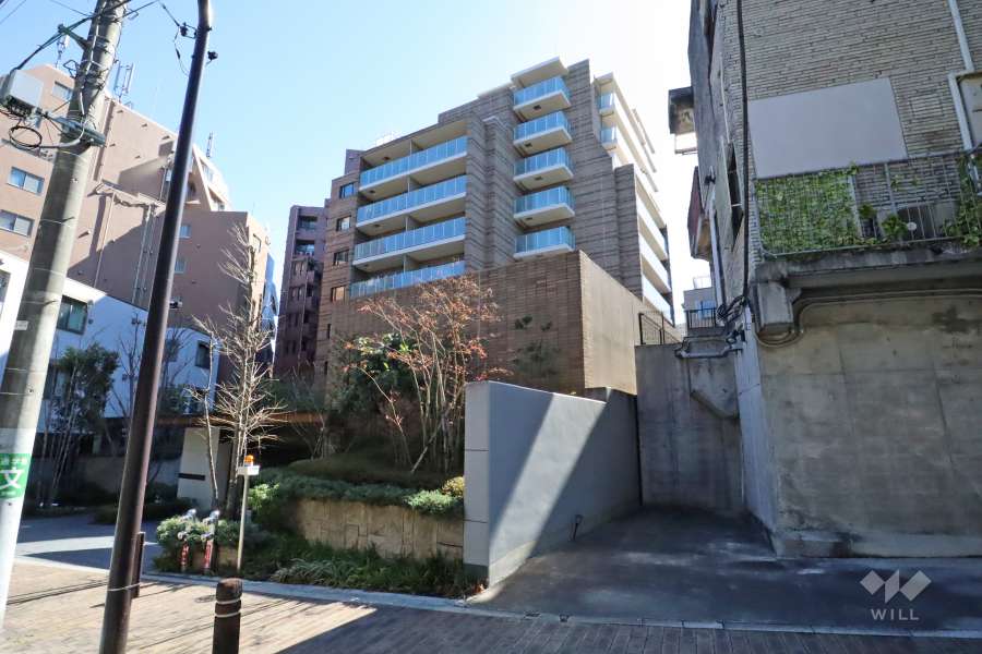 ブランズ渋谷常盤松の外観(北西側から)