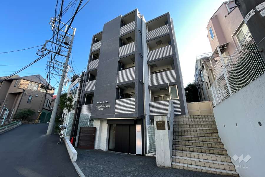 ビバリーホームズ代官山の外観（北西側から）