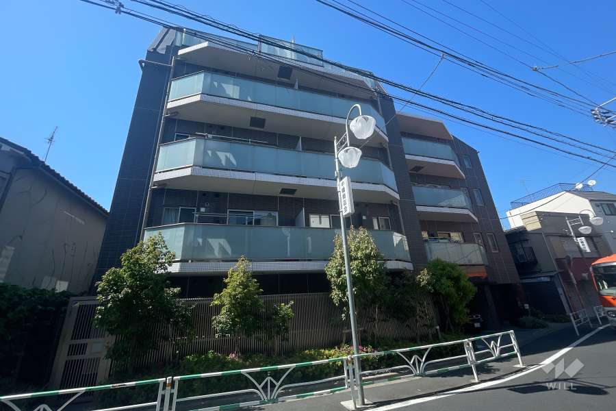 ルジェンテ幡ヶ谷の外観（南東側から）