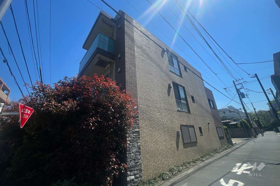 プレールドゥーク渋谷幡ヶ谷2の外観（北西側から）