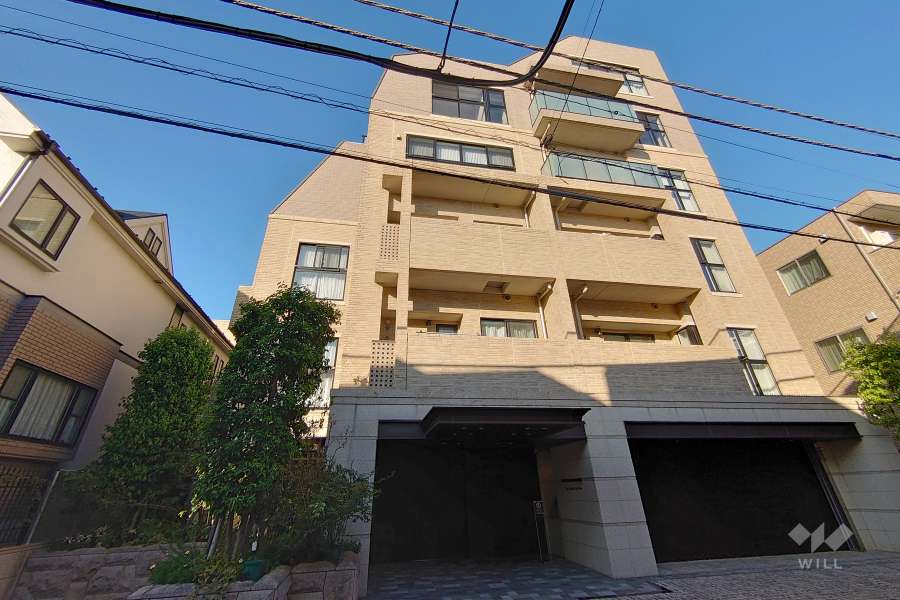 ザサンメゾン表参道の外観（南西側から）