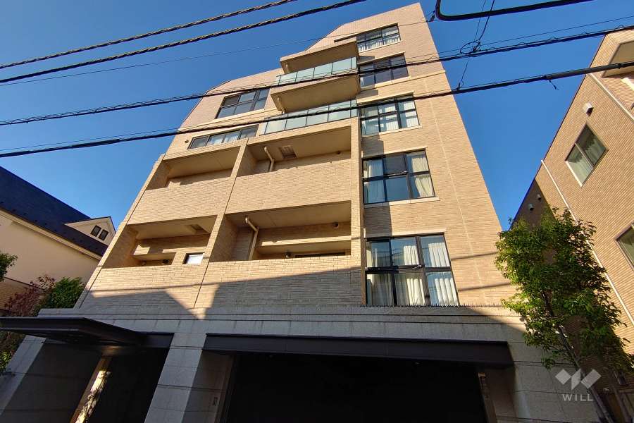 ザサンメゾン表参道の外観（南東側から）