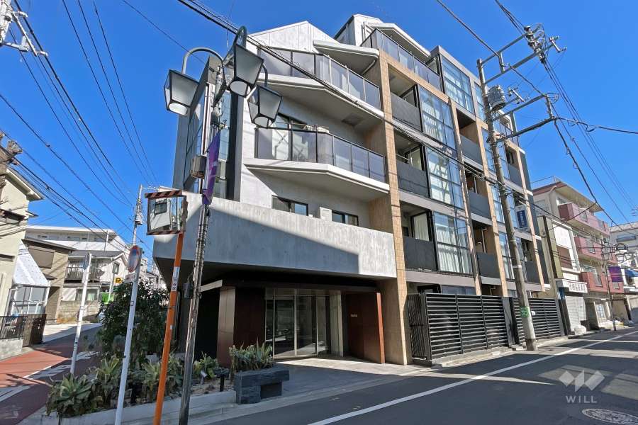 デュフレ渋谷本町の外観（北西側から）