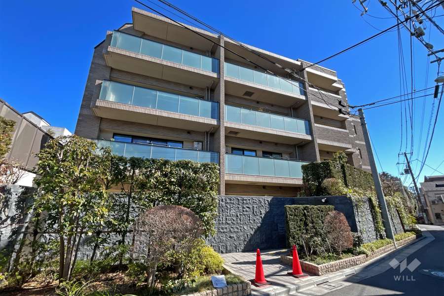 パークコート代々木初台の外観（北西側から）