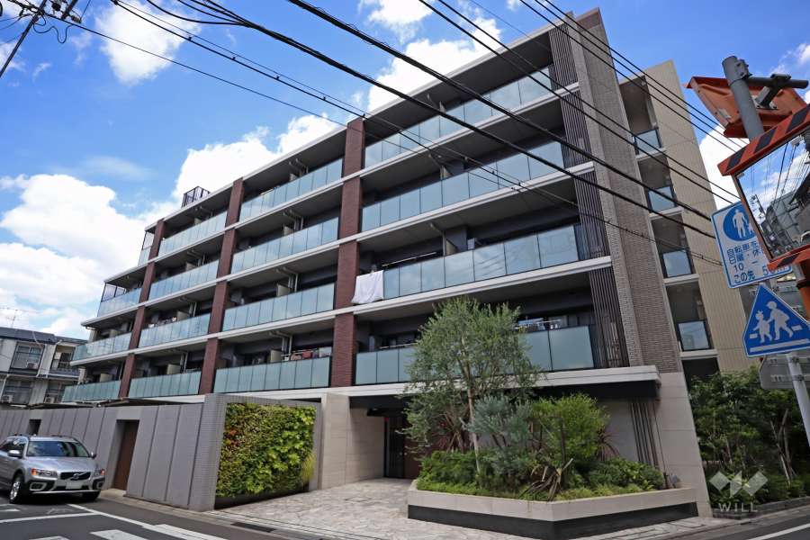 リビオレゾン渋谷笹塚の外観（南西側から）