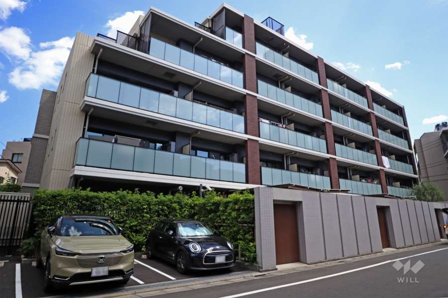 リビオレゾン渋谷笹塚の外観（北西側から）