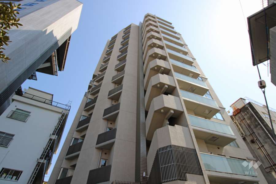 マンションの外観（北西側から）