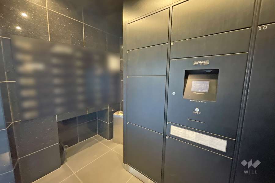 共用ポストと宅配ボックス