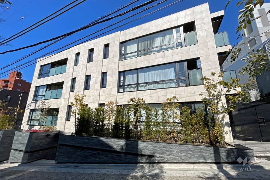 オープンレジデンシア代々木上原ヒルズの外観（南側から）