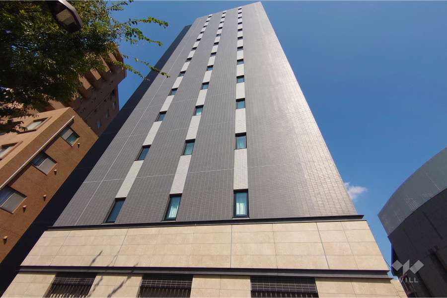 ドゥアージュコラッド松濤の外観（南西側から）