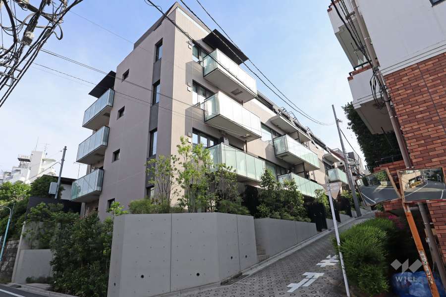 ピアース恵比寿ウエストヒルズの外観(北東側から)