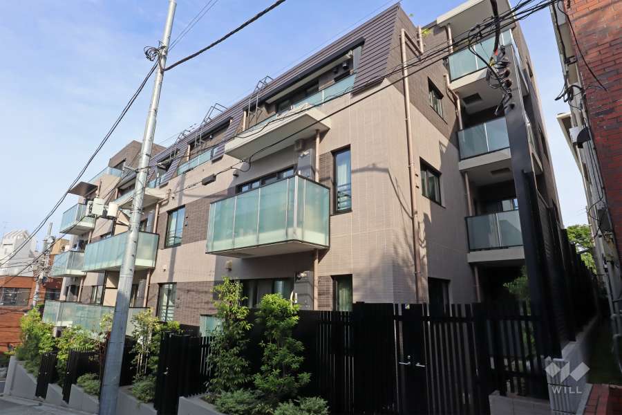 ピアース恵比寿ウエストヒルズの外観(西側から)