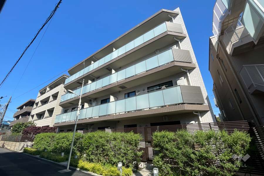 メイクスデザイン参宮橋の外観（南東側から）