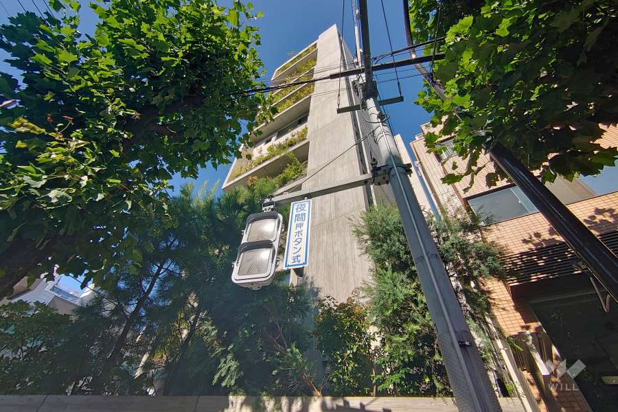 インプレストコア代官山の外観（南東側から）