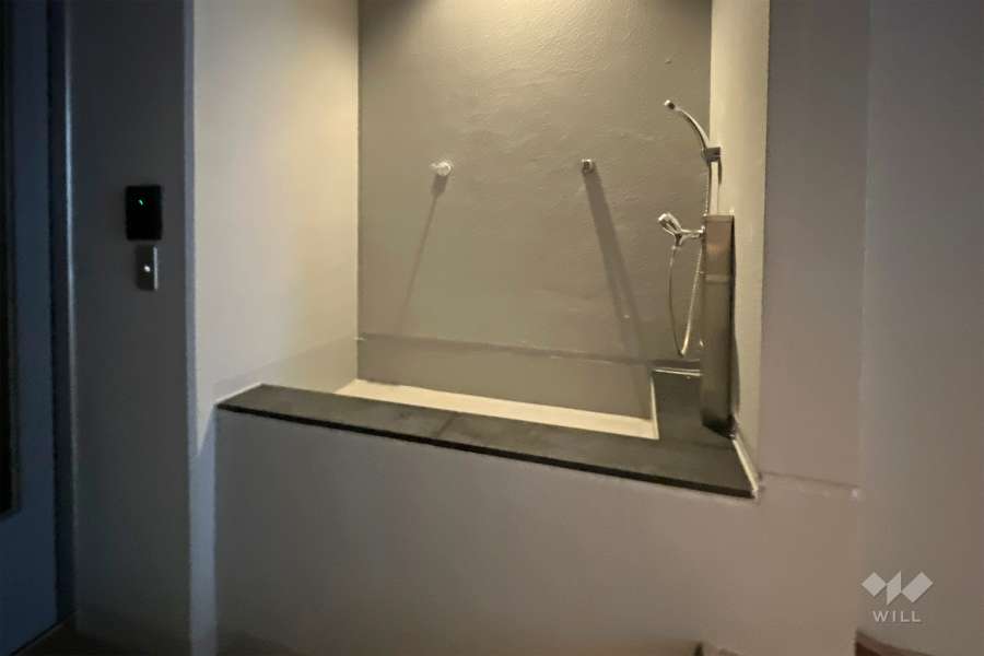 ペット用足洗い場