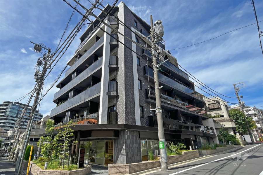 ルジェンテ恵比寿の外観（南東側から）