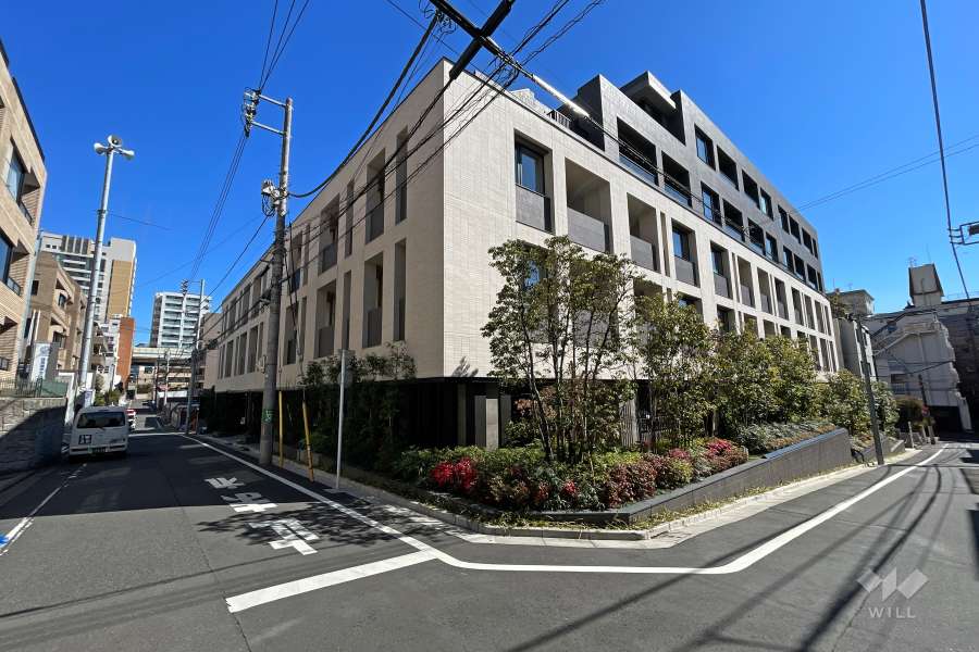 ヴィークコート代々木参宮橋の外観(西側から）