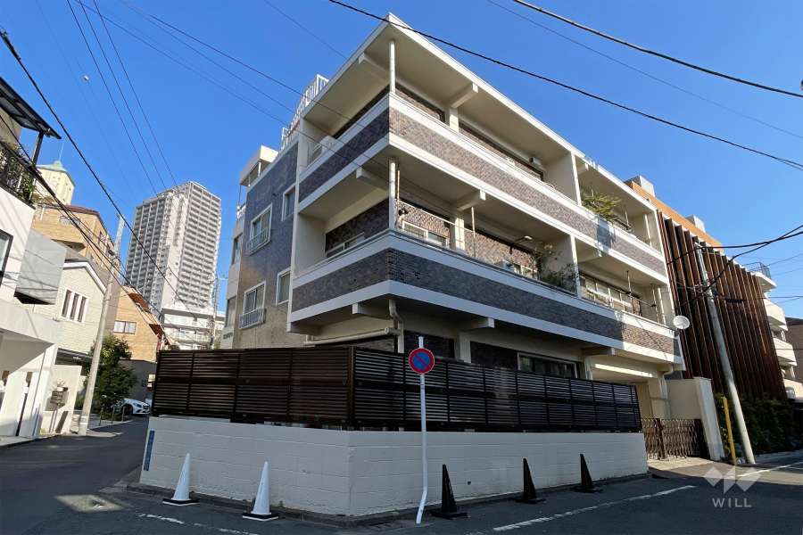 マンションの外観（南西側から）