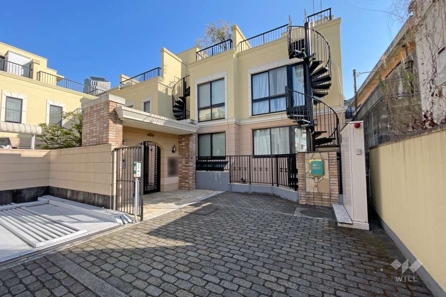 セボン代官山A棟の外観(南西側から）