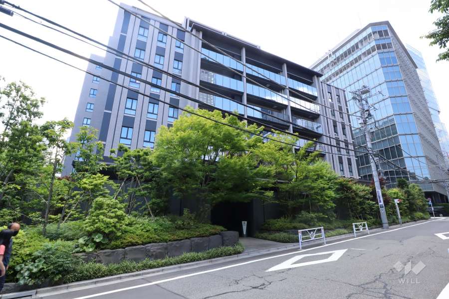 ザ・パークハウス渋谷南平台の外観(南東側から)