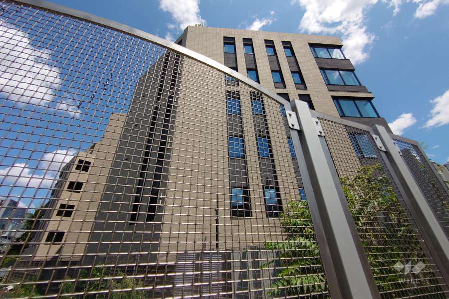 ブランズ代々木参宮橋の外観（南西側から）