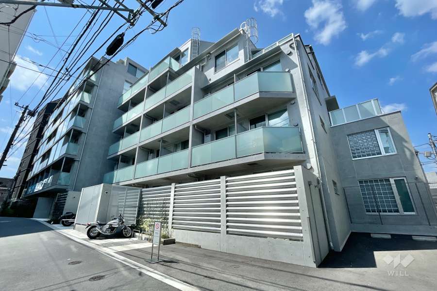 ズーム広尾の外観（北東側から）