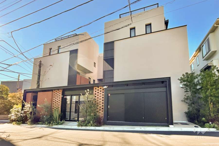 イニシアテラス代々木上原の外観(北側から）