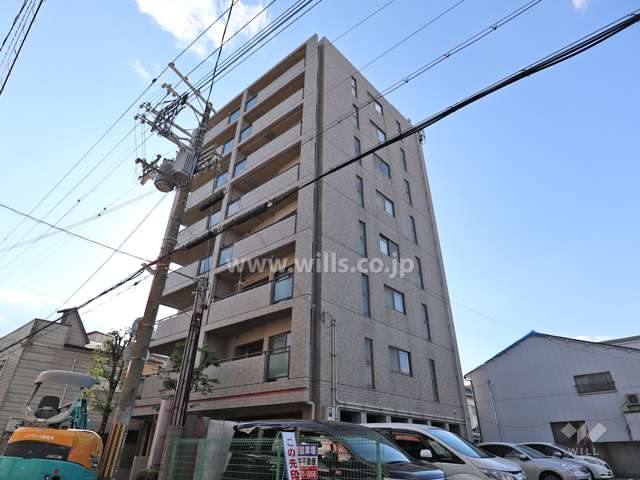 ラウムズ杭瀬の外観（北東側から）