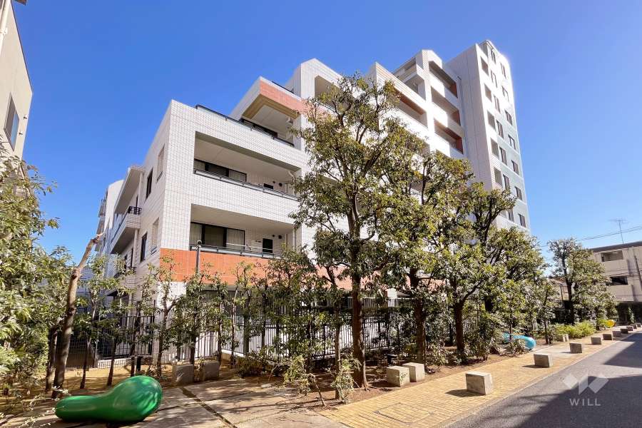 アールブラン大井町ミュゼの外観（北西側から）