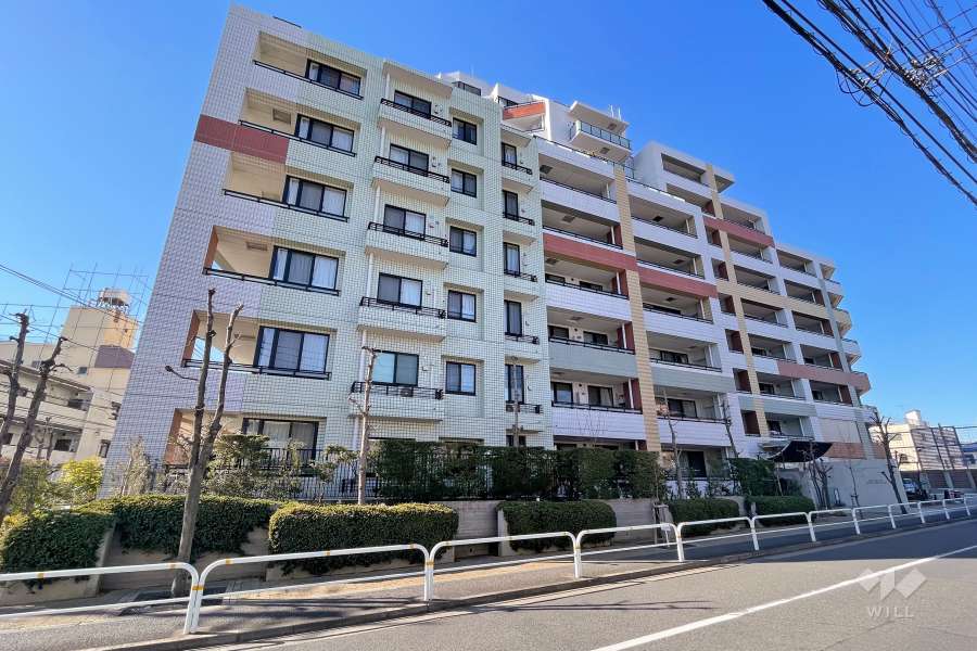 アールブラン大井町ミュゼの外観（南東側から）