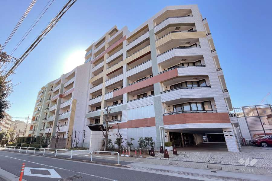 アールブラン大井町ミュゼの外観（北東側から）