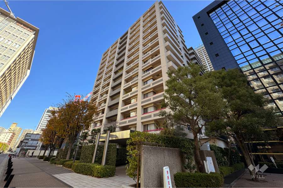 アクス御殿山の外観（南西側から）