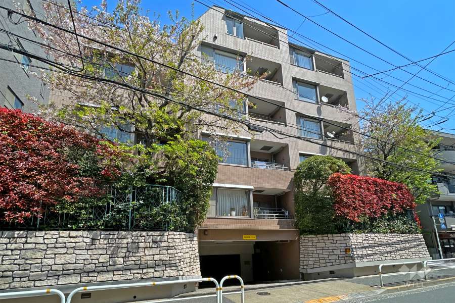 イトーピア大井町コルティオの外観（南西側から）